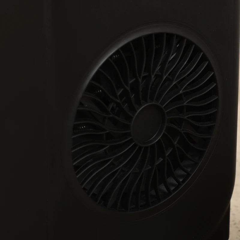 Portable Ice Maker Machine 12Kg Daily Production 9 Cubes Ready in 6-12 Minutes Countertop Ice Cube Maker with Scoop and Basket Black