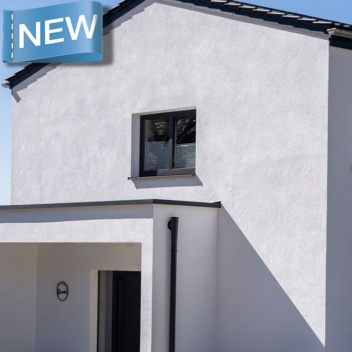 80mm Natural Zinc Parapet Hopper