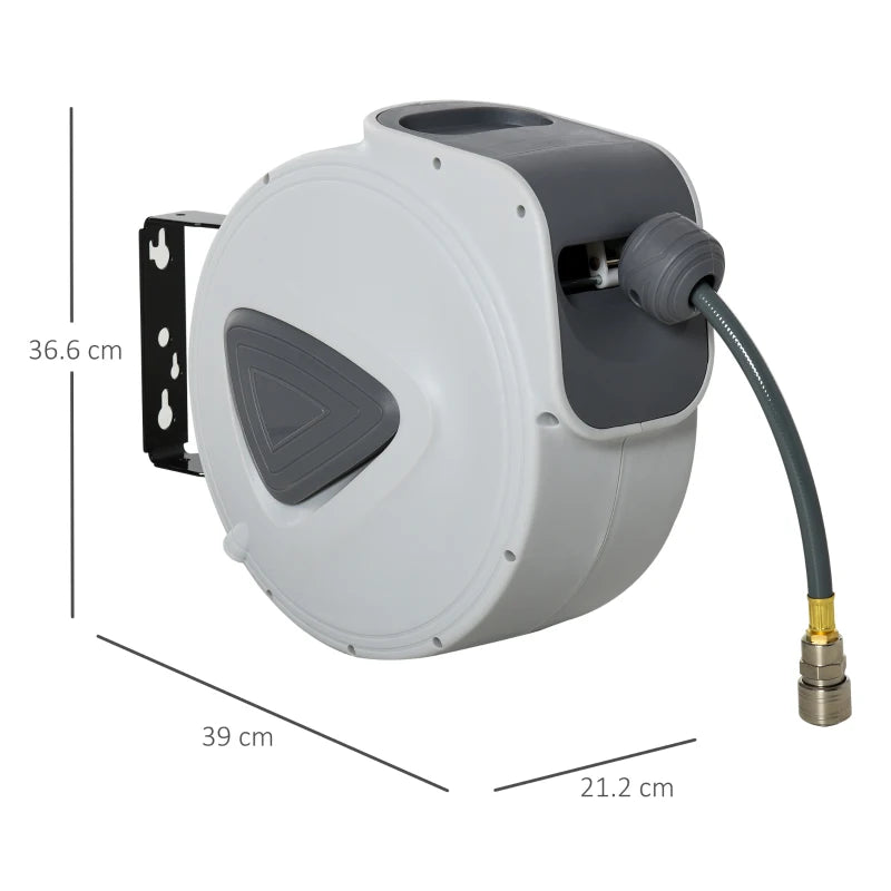 Wall-Mounted Retractable Air Hose Reel