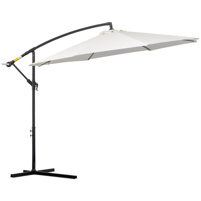3M Cream White Banana Umbrella Parasol