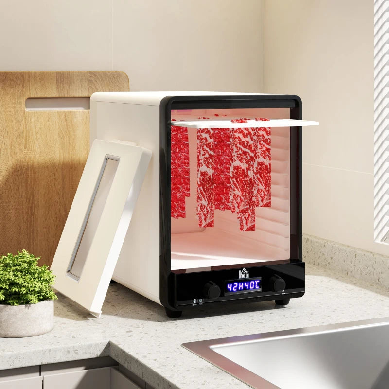 11-Tray Food Dehydrator with Adjustable 40-70°C Temperature Control and Timer for Perfectly Dried Fruits and Vegetables