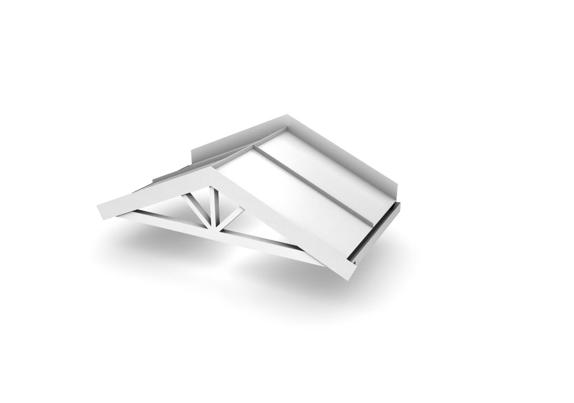 Apex Open Aluminium Canopy With LED Lights - (All Colours)