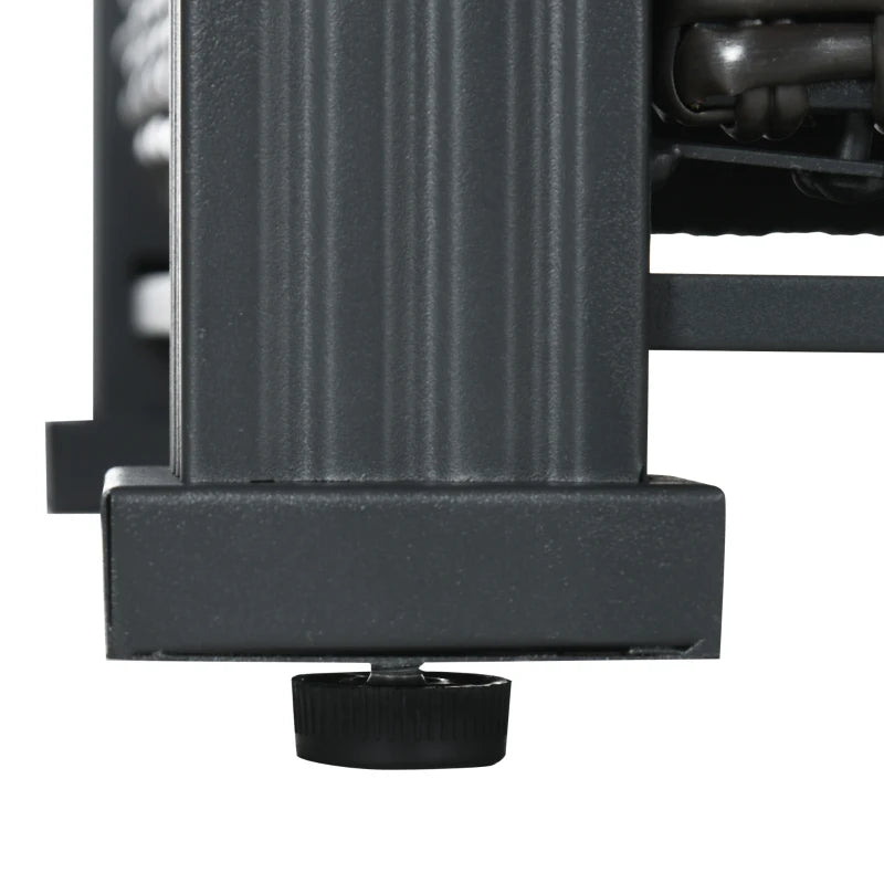 Black Rattan Gas Fire Pit Table with Marble Desktop and Glass Windscreen