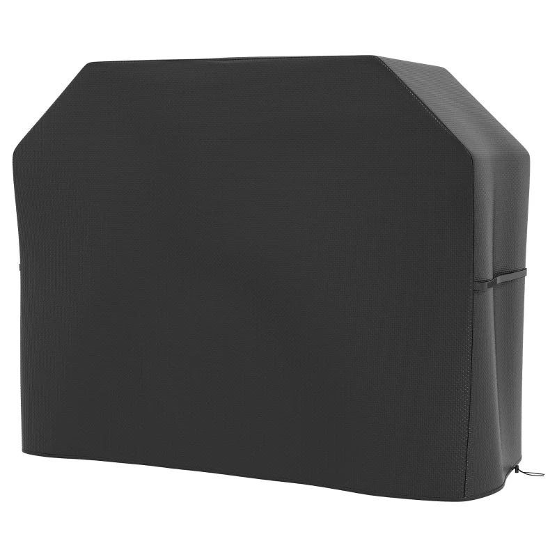 Black Protective Grill Cover - 147 x 61cm, Plastic Coated