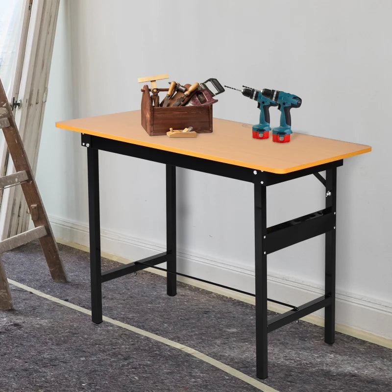 Heavy Duty 100cm Foldable Workbench for Crafts