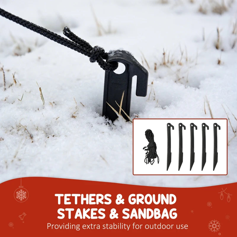 8FT Inflatable Christmas Snowman with Disco Lights - Self-Inflating Outdoor Decoration for Garden & Home Holiday Decor