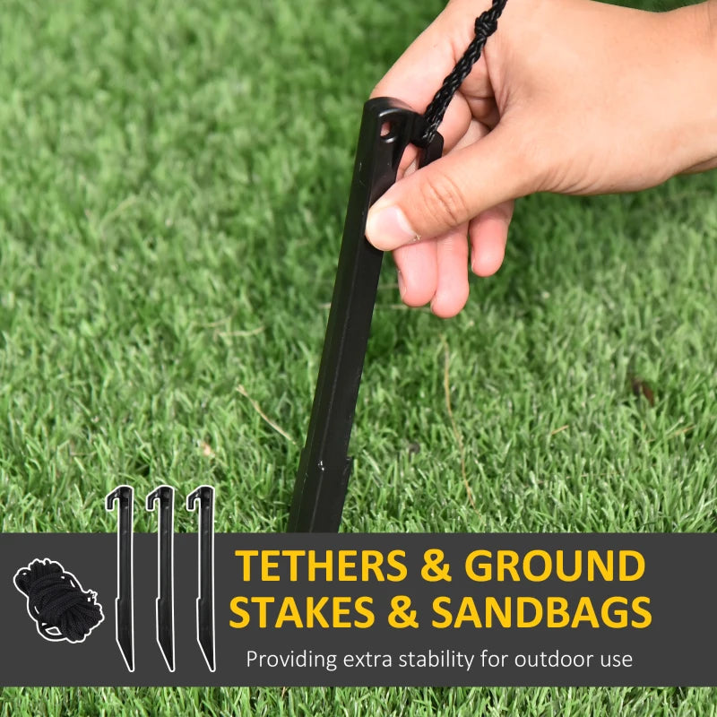 8ft Inflatable Christmas Santa Claus Decoration with LED Lights - Air Blown Outdoor Holiday Yard Décor