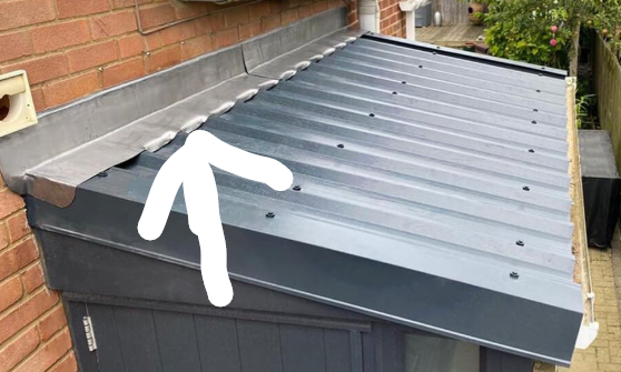 110° Abutment Flashings in PVC Plastisol Finish - 3m 200mm x 200mm - All Colours