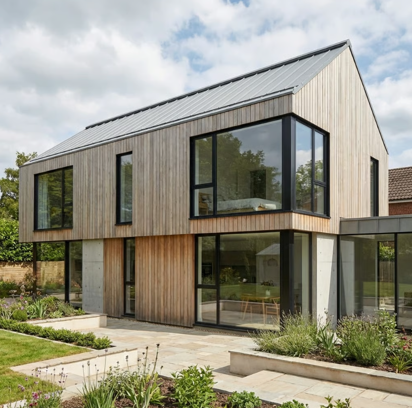 Accoya 145mm x 19mm Square Edge (PSE) Cladding Board