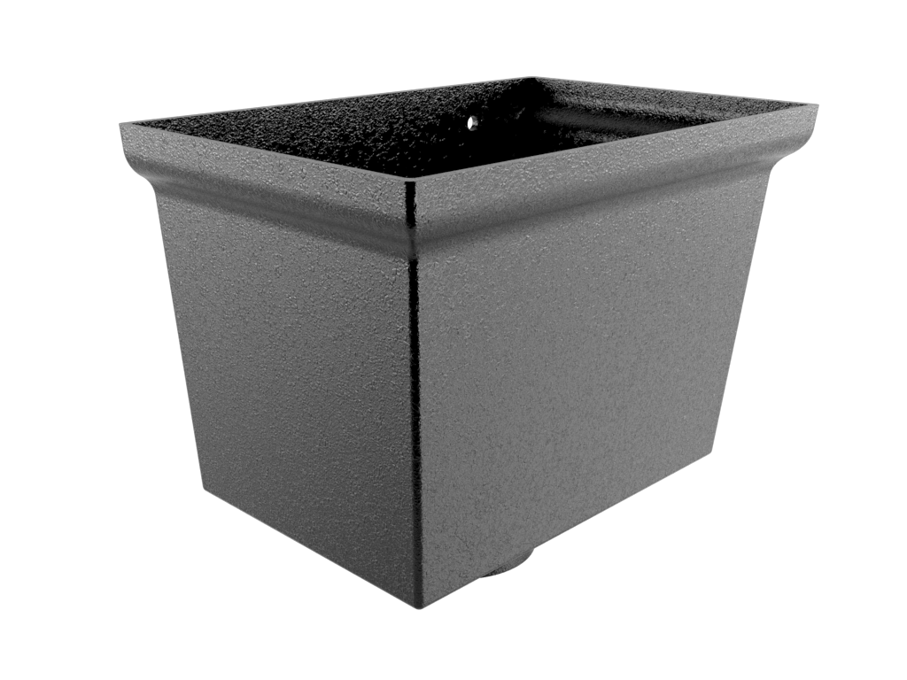 ARP Centurion Small Cast Aluminium Hopper - 76mm Dia Outlet Flushfit