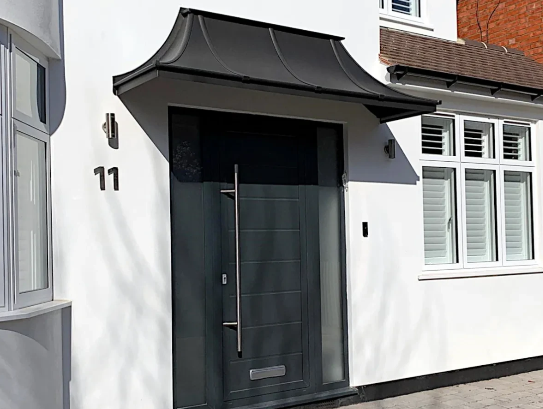 Anthra Zinc Belgravia Canopy (1510mm x 750mm)