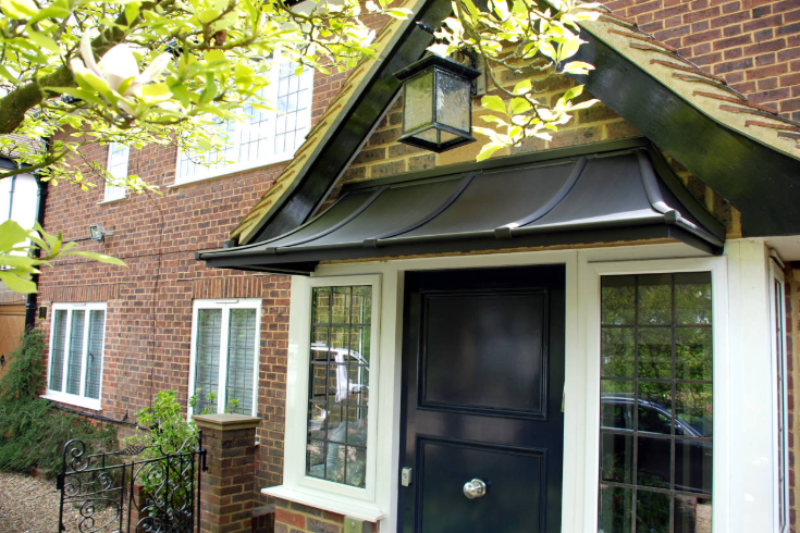 Anthra Zinc Belgravia Canopy (1510mm x 750mm)