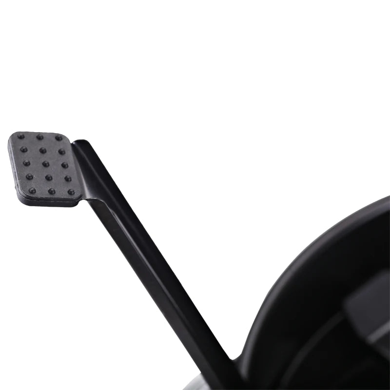 Portable Metal Tripod Charcoal BBQ Grill in Black and Red