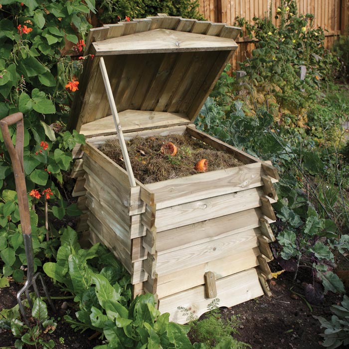 Wooden Beehive Composter