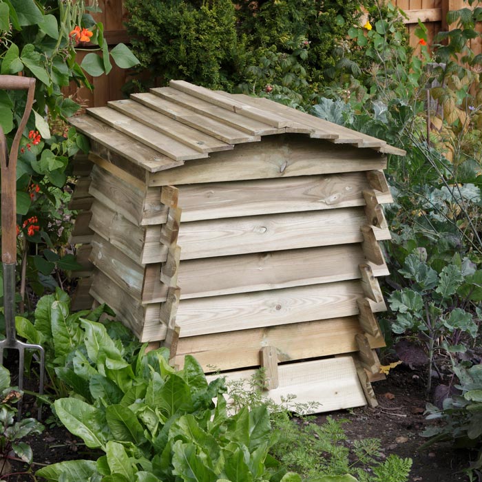 Wooden Beehive Composter
