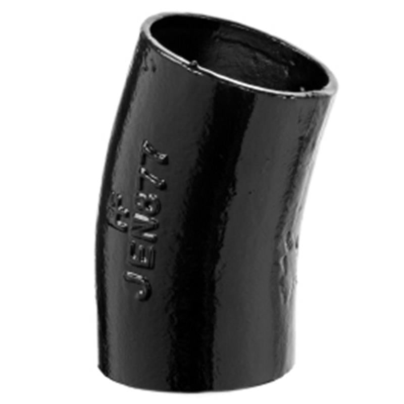 100mm Cast Iron Push Fit Long Bend 22.5 Degrees