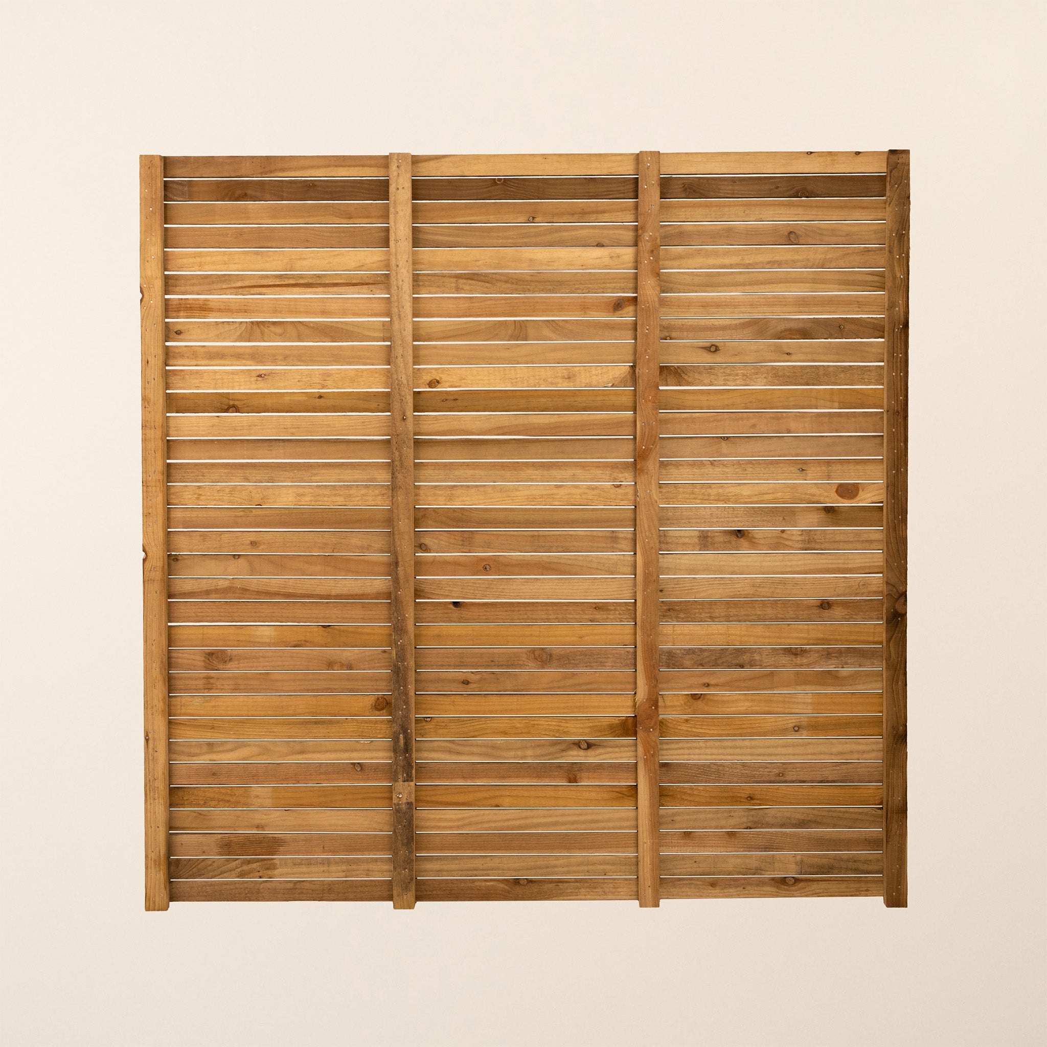 Treated Rough Sawn Slatted Panel (6mm Spacings)