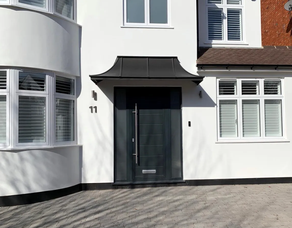 Anthra Zinc Belgravia Canopy (1510mm x 750mm)