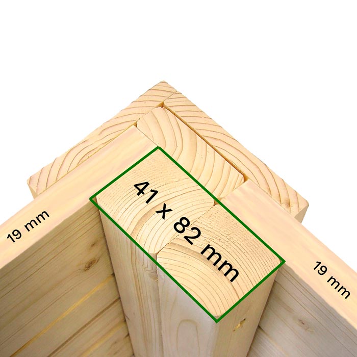 Anthracite Pentus 2 Garden Office