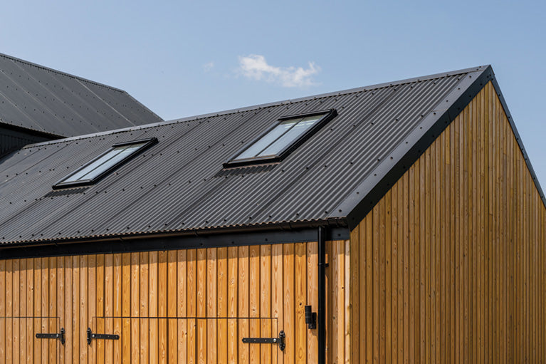 Corrugated 13/3 Profile PVC Plastisol Coated 0.7mm Metal Roof Sheet Black