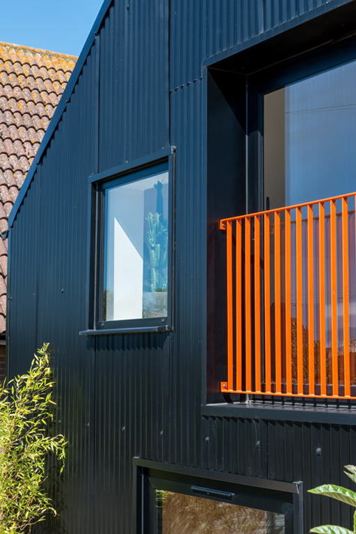 Corrugated 13/3 Profile PVC Plastisol Coated 0.7mm Metal Roof Sheet Black