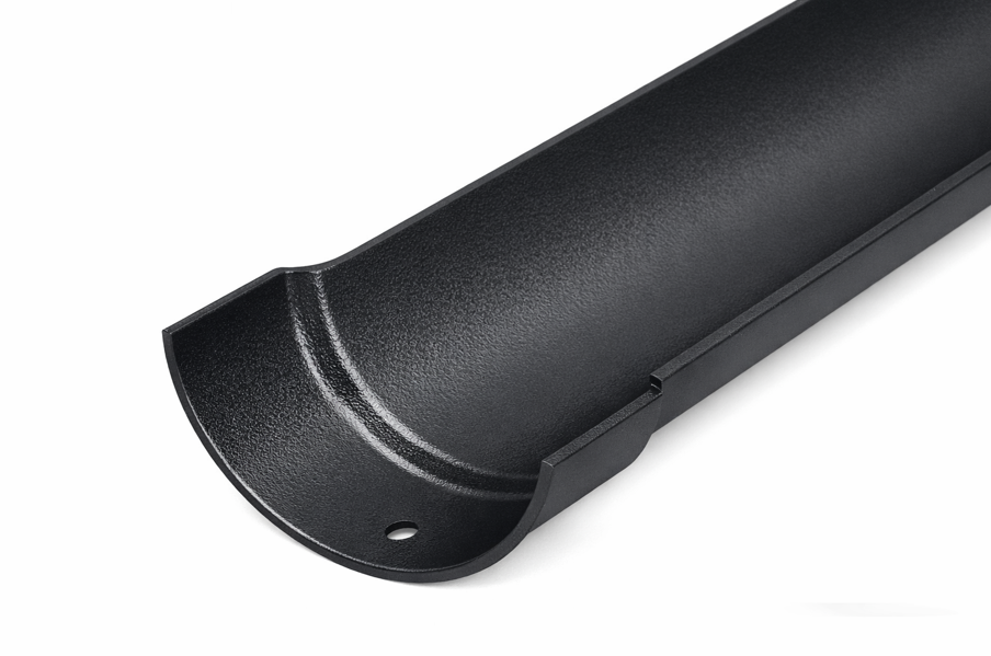 Alumasc 100mm (4") Half Round Cast Aluminium Gutter 1.83m length - One of 26 Standard Matt RAL colours TBC
