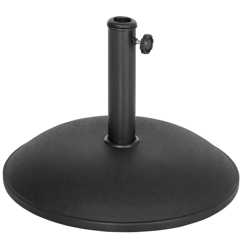20kg Cement Patio Umbrella Base - Outdoor Garden Shade Stand (Grey)