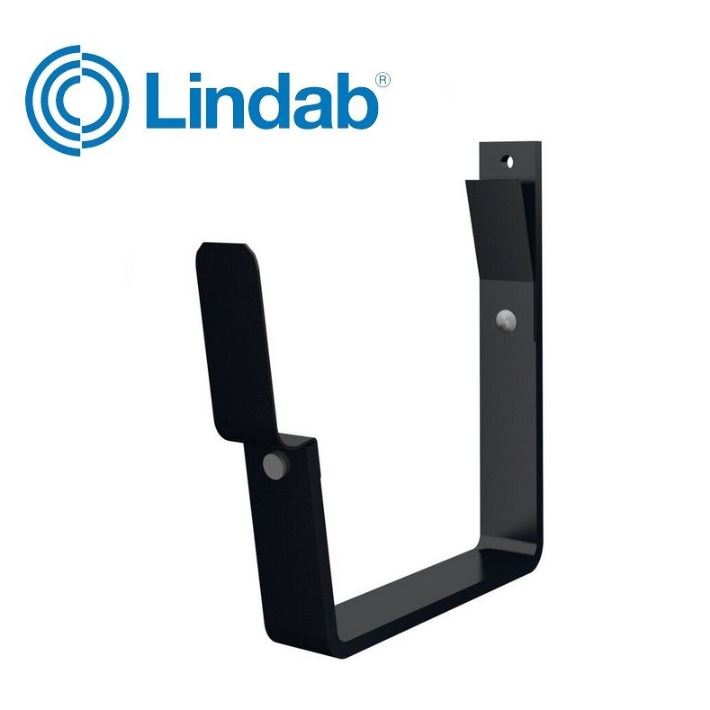 Lindab 140mm Rectangular Steel Gutter Fascia Bracket