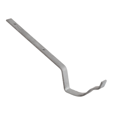 Cast Iron 5" Victorian Ogee Gutter Top Fix Rafter Bracket Primed