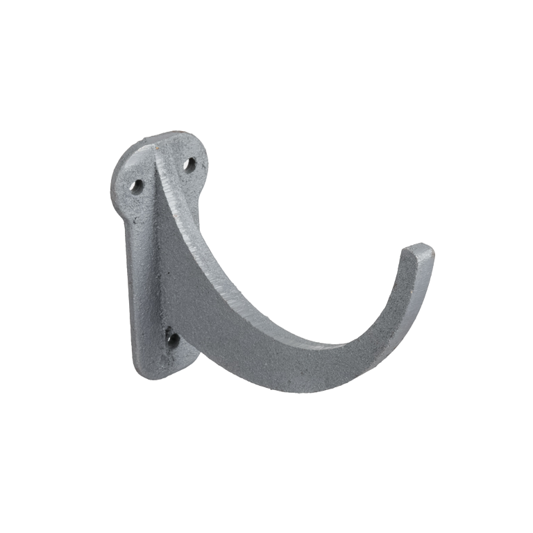 Cast Iron 6" Plain Half Round Gutter Fascia Bracket Primed