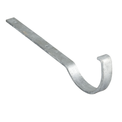 Cast Iron 5" Plain Half Round Gutter Top Fix Rafter Bracket Primed