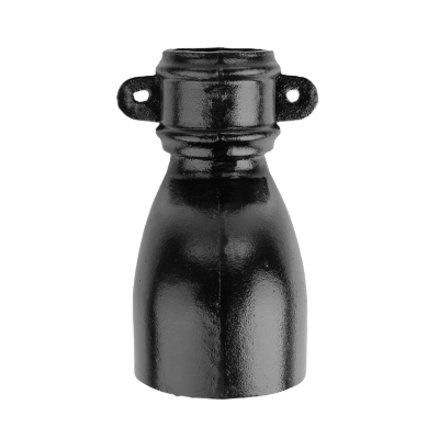 Cast Iron 3" Round Eared Anti-Splash Shoe Painted