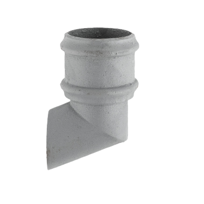 Cast Iron 4" Round Uneared Shoe Primed