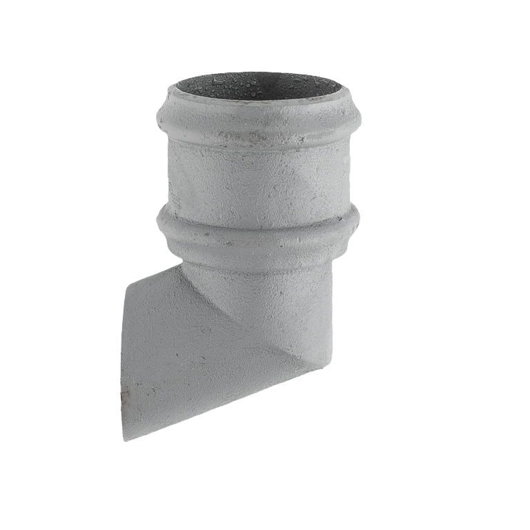 Cast Iron 2.5" Round Uneared Shoe Primed