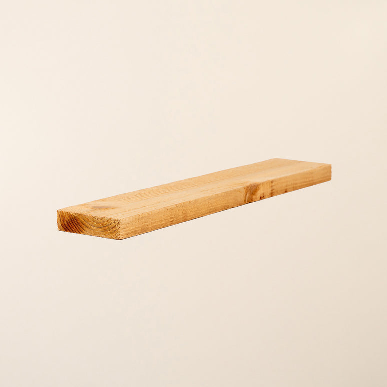 Home-Grown British Cedar Timber Board 4" x 1" Sawn Finish – Rough-Cut Cedar Wood for Cladding, Fencing & Garden Projects