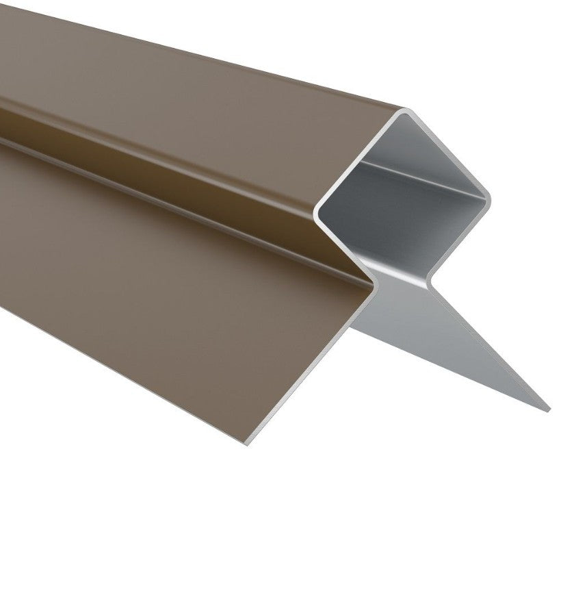 James Hardie HardiePlank External Corner Trim 3m - Aluminium Colour Matched Cladding Corner Profile for Lap & VL Systems