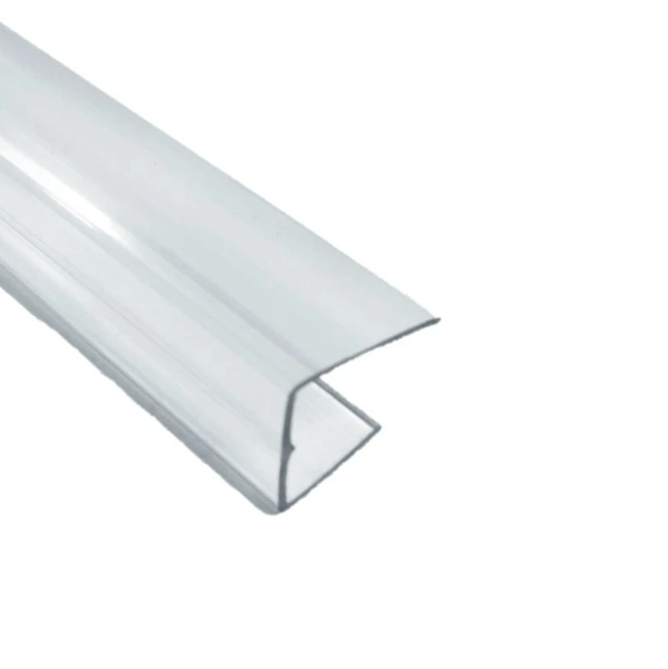 2.1m 10mm Polycarbonate U-Profile Clear