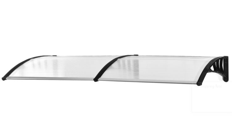 Curved Polycarbonate Door Canopy