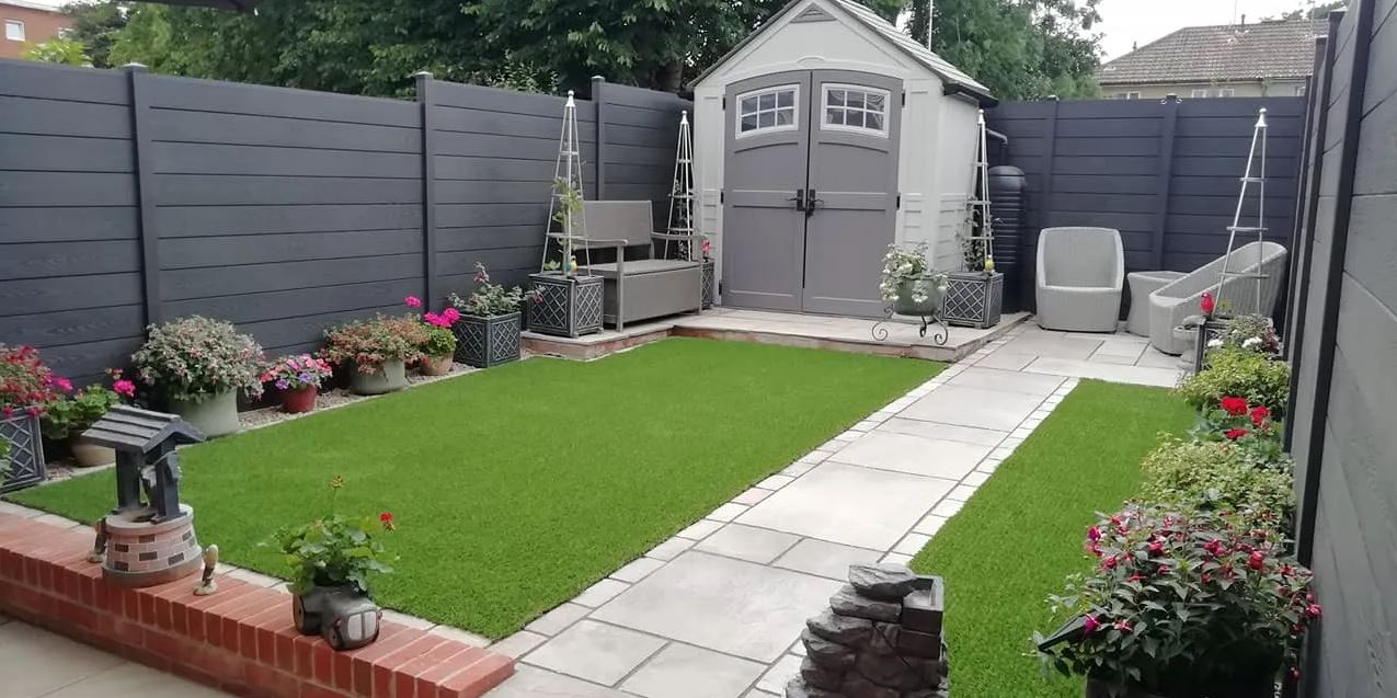 Woodgrain Composite Fencing Kit (All Colours)