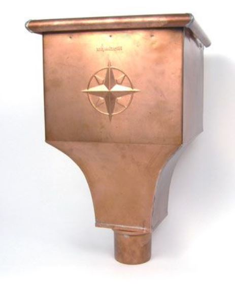 80mm Copper Hopper Head - Embellished