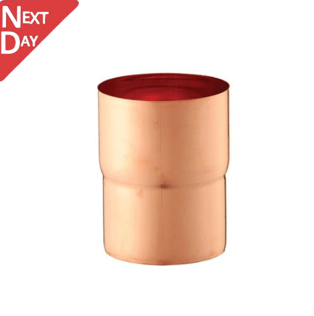 80mm Copper Downpipe Loose Connector