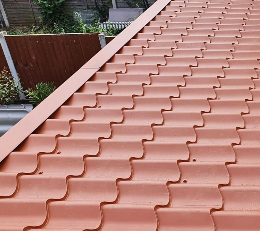 Copper brown Tile Roof Sheeting Metal