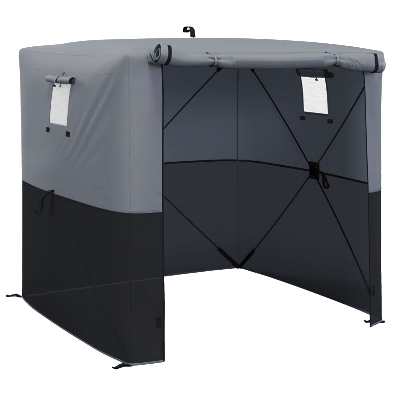 Black 2x2m Pop-Up Gazebo Kit