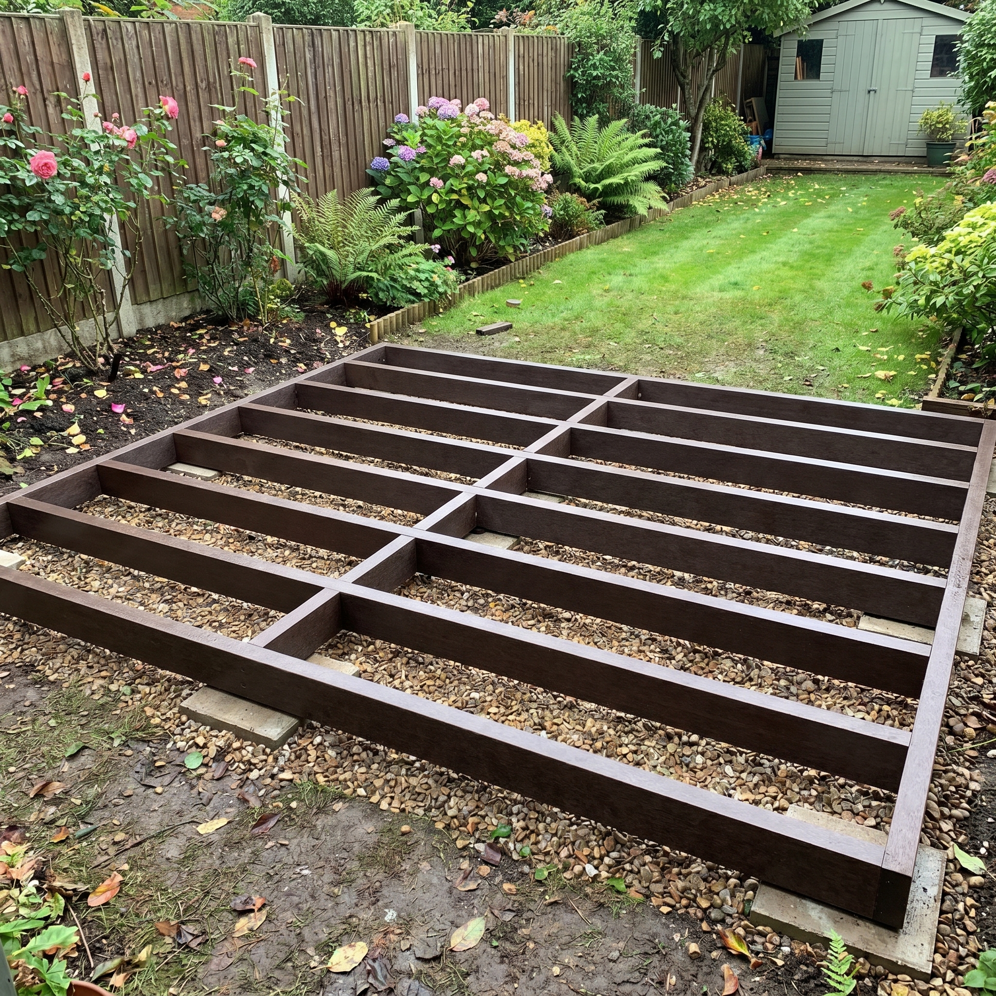 Ambideck Solid Composite Joist - 50mm x 50mm x 2400mm
