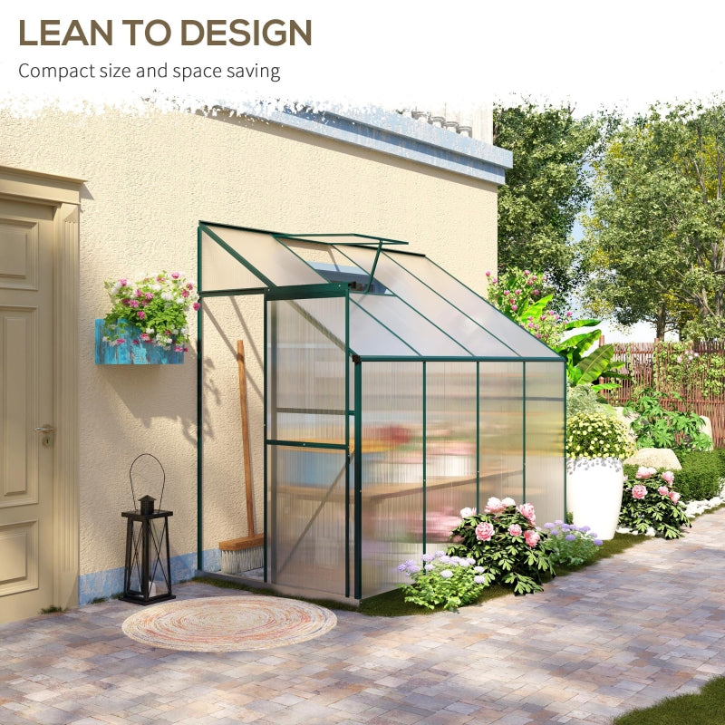 Lean-to Greenhouse - Green