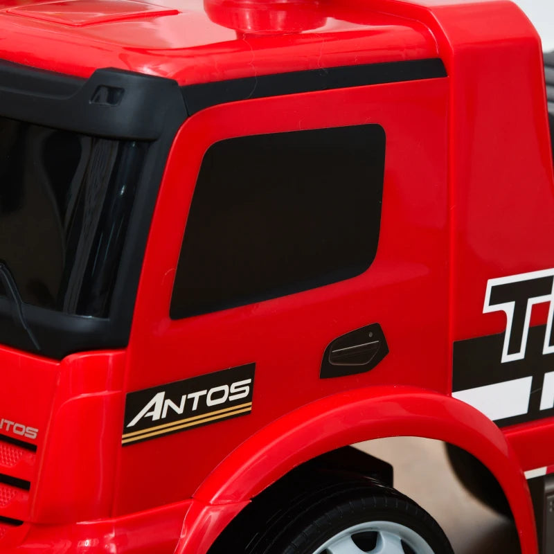 Mercedes Benz Licensed Kids Ride On Car Truck - Foot to Floor Slider with Under Seat Storage for Toddlers 12-36 Months - Red