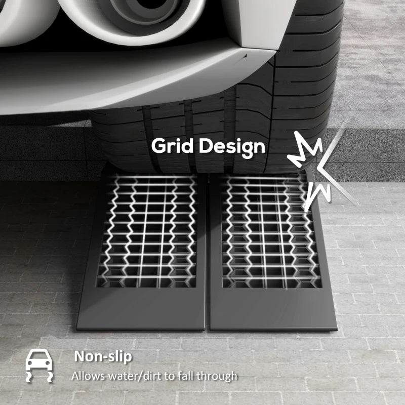 Low Entrance Plastic Curb Ramps for Vehicles