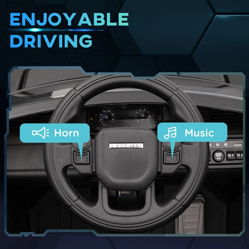 Licensed Land Rover Discovery Sport 12V Kids Ride On Car with Remote Control and Music