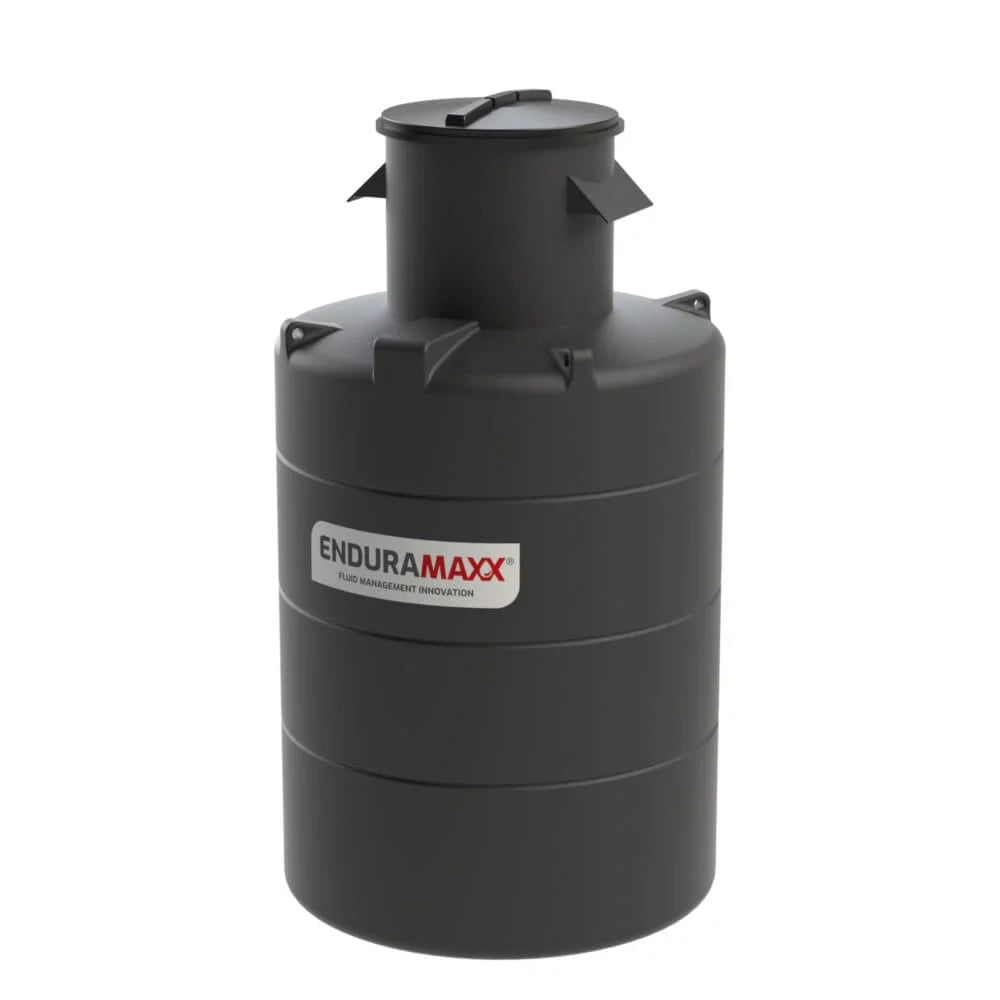 1,500 Litre Vertical Tank with Turret with AB air gap weir for up to 50mm inlet