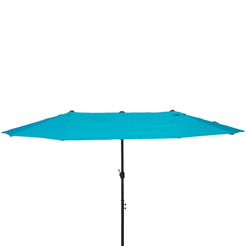 Blue 4.6m Canopy Parasol